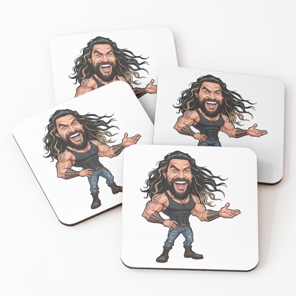 Item preview, Funny Jason Momoa caricature actor designed and sold by vectorlove.