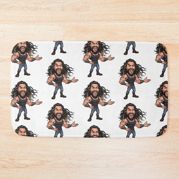 Item preview, Funny Jason Momoa caricature actor designed and sold by vectorlove.