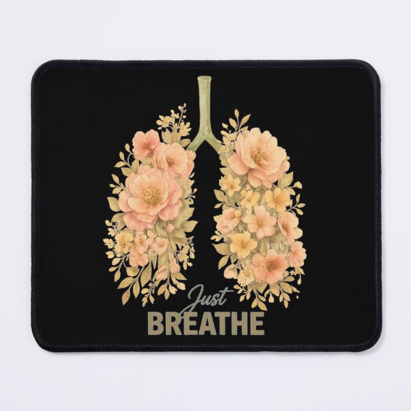 Item preview, Just Breathe Floral Lungs – Botanical Art (V.2) designed and sold by D-Islamic.
