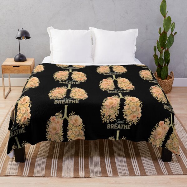 Item preview, Just Breathe Floral Lungs – Botanical Art (V.2) designed and sold by D-Islamic.