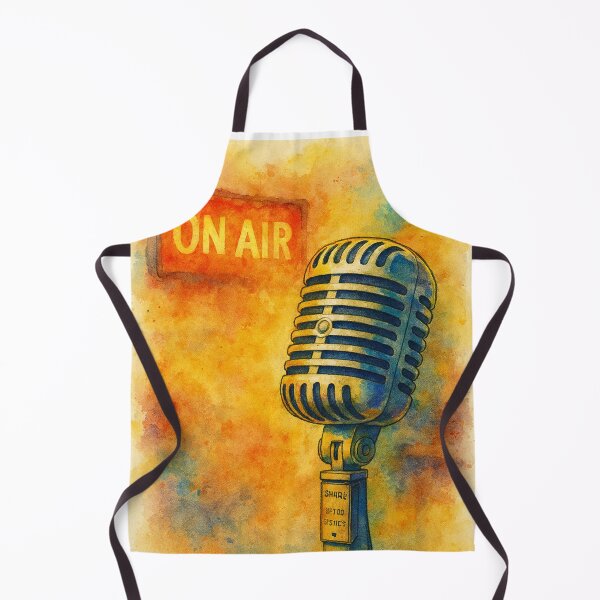 Item preview, Retro Microphone On Air designed and sold by AugustusImages.