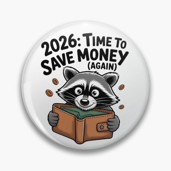 Item preview, 2026 Time To Save Money Again designed and sold by Pawmoods.