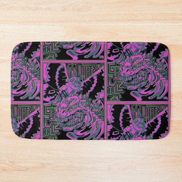 Item preview, Mothra and Godzilla Neon designed and sold by NonDecafArt.