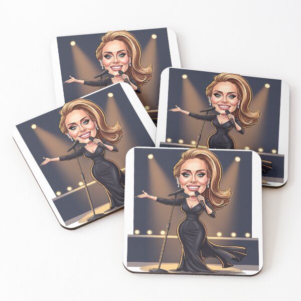 Item preview, Fanny caricature of Adele the singer designed and sold by vectorlove.