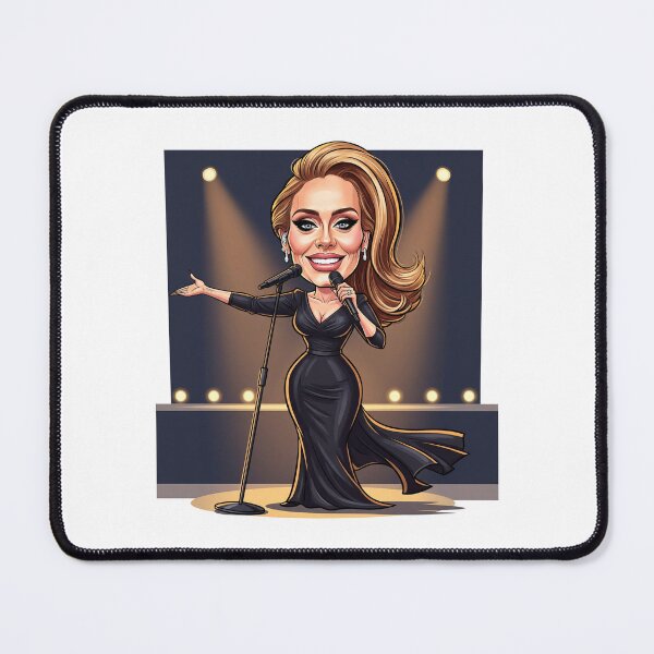 Item preview, Fanny caricature of Adele the singer designed and sold by vectorlove.