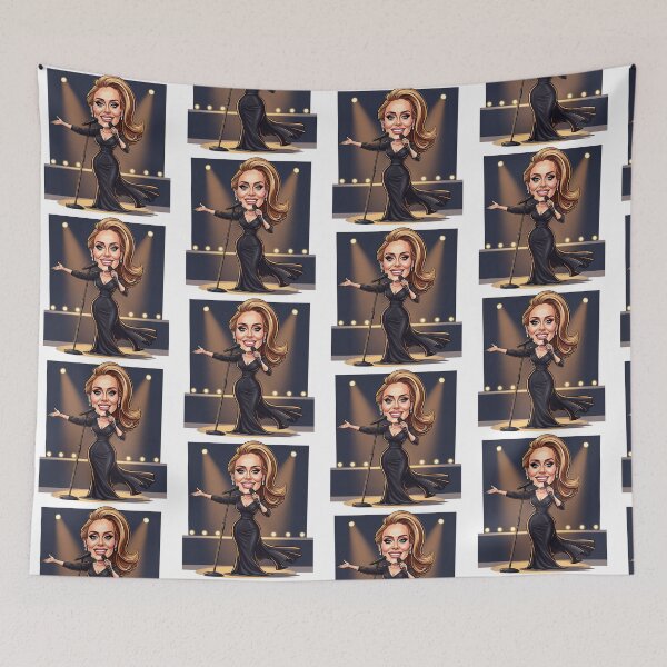 Item preview, Fanny caricature of Adele the singer designed and sold by vectorlove.