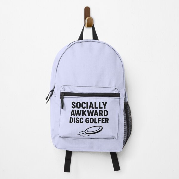 Item preview, Socially Awkward Disc Golfer – Funny Disc Golf Quote Design designed and sold by Dragonfly-10.
