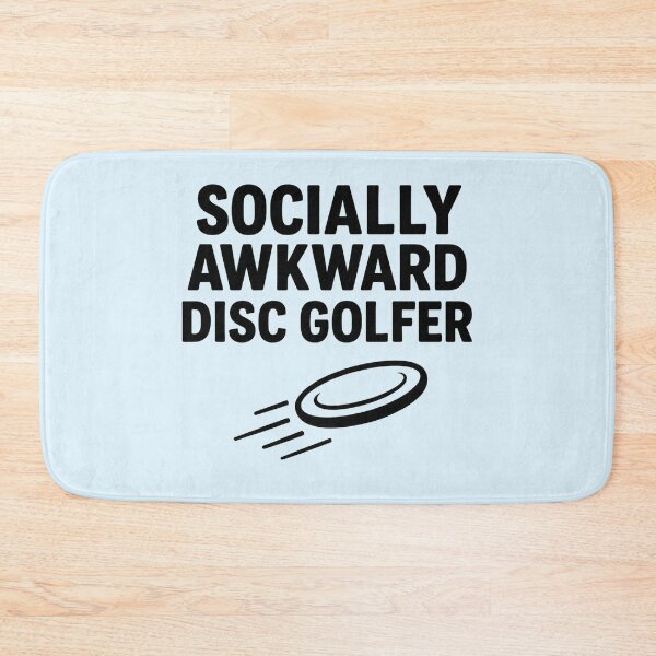 Item preview, Socially Awkward Disc Golfer – Funny Disc Golf Quote Design designed and sold by Dragonfly-10.