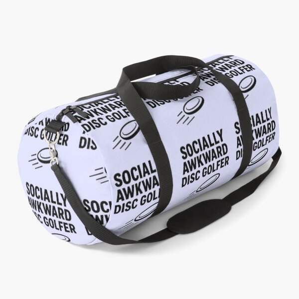 Item preview, Socially Awkward Disc Golfer – Funny Disc Golf Quote Design designed and sold by Dragonfly-10.
