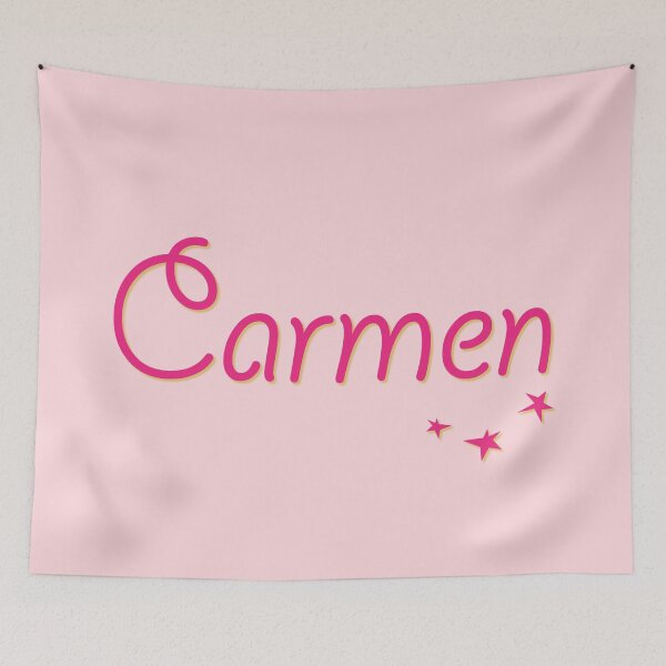 Item preview, My Name is Carmen designed and sold by CharlottePlaceArt.