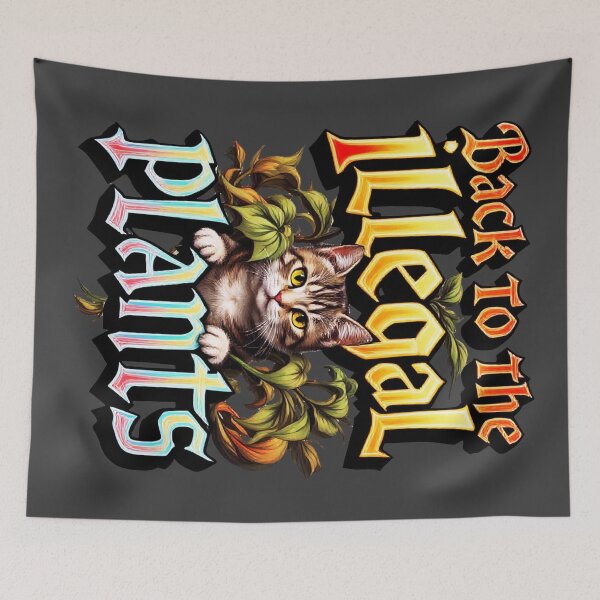 Item preview, Back to the Illegal Plants designed and sold by SteadyRolling.