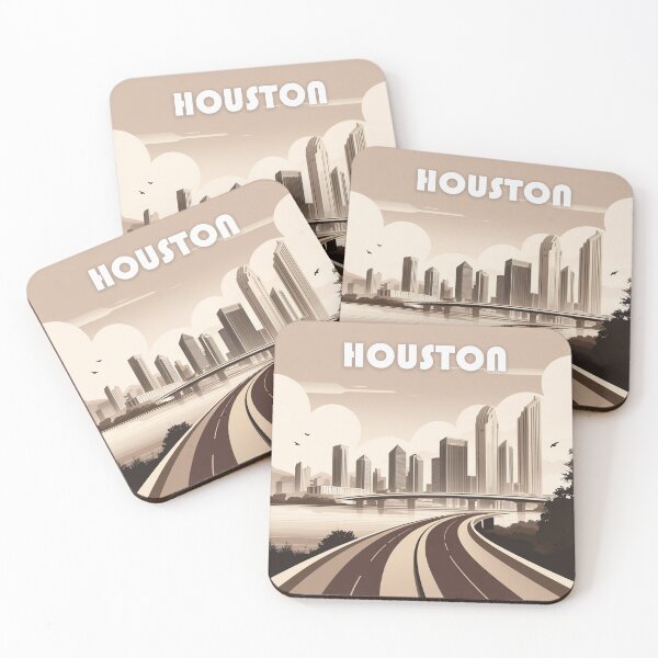 Item preview, Houston designed and sold by Art_By_Wing.