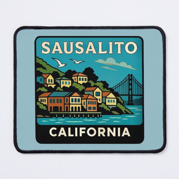 Item preview, Sausalito, California designed and sold by Myra365Art.