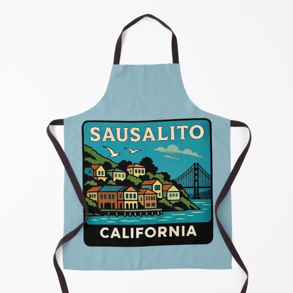 Item preview, Sausalito, California designed and sold by Myra365Art.