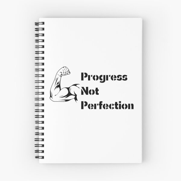 Item preview, Progress Not Perfection – Strong Arm Fitness Motivation designed and sold by LamiaTees.