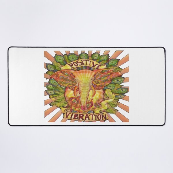 Item preview, Positive Vibration elephant designed and sold by natnat7w.