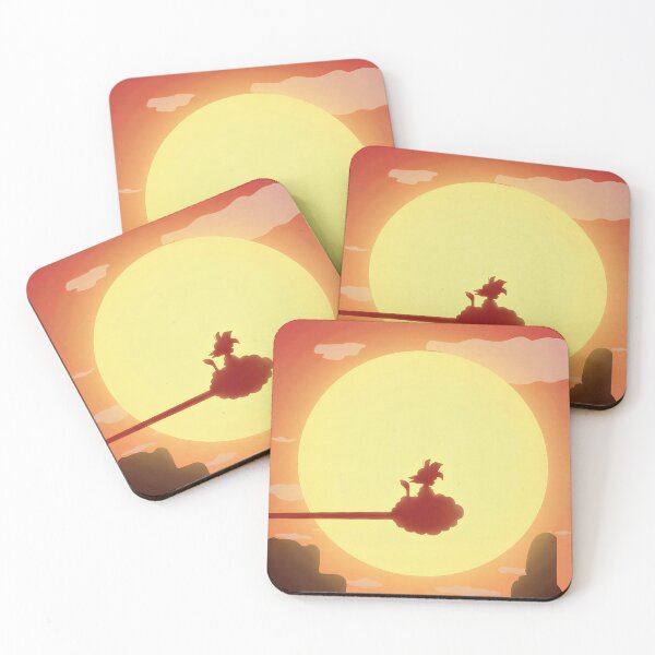 Item preview, Sunset Cloud Rider Art – Young Hero Silhouette Landscape designed and sold by PosterFuel.