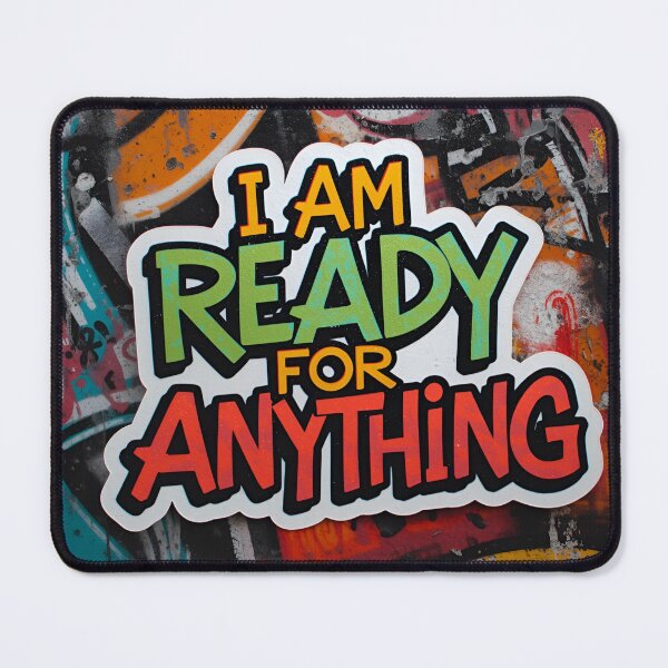 Item preview, I AM READY FOR ANYTHING designed and sold by Bobigreg.