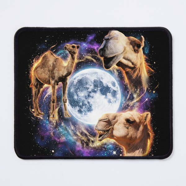 Item preview, Cosmic Camel Moon Galaxy Art designed and sold by WhoopsieWorld.