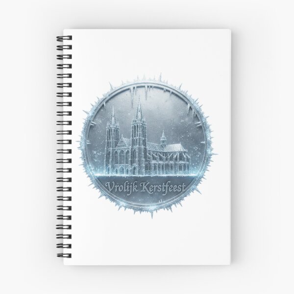 Item preview, Frozen 3D Chrome Antwerp Emblem – Vrolijk Kerstfeest Metallic Christmas Badge designed and sold by Imaginarium of Chaos falcon88 .