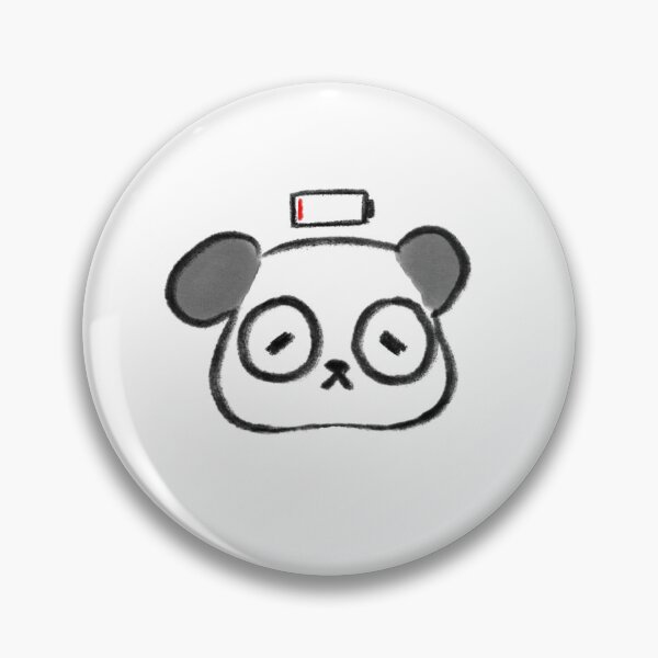 Item preview, socially drained panda designed and sold by studiohye.