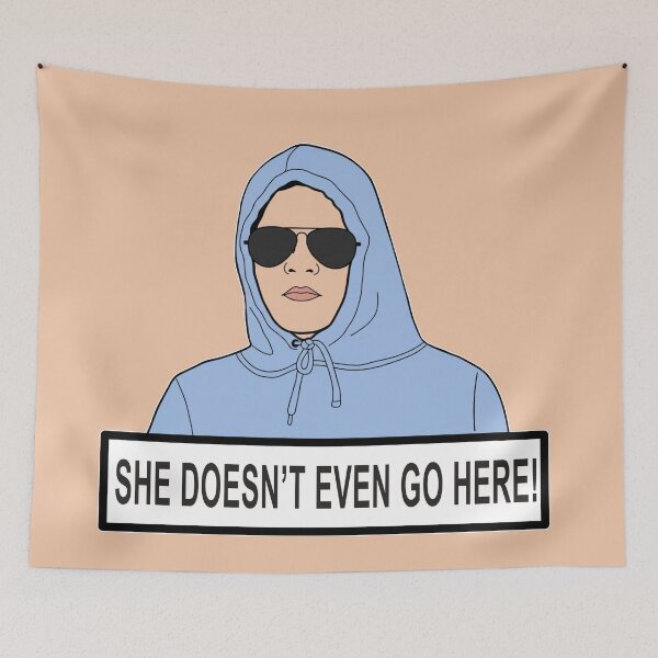 Item preview, She Doesn't Even Go Here designed and sold by AimarsKloset.