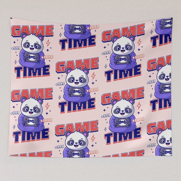 Item preview, Cute gaming panda designed and sold by Yuzik.