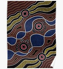 Aboriginal Art - Dots Poster