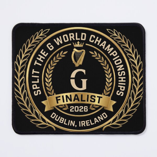 Item preview, Split The G World Championships 2026 Finalist Irish Stout Challenge designed and sold by CELTIC-DESIGNS.