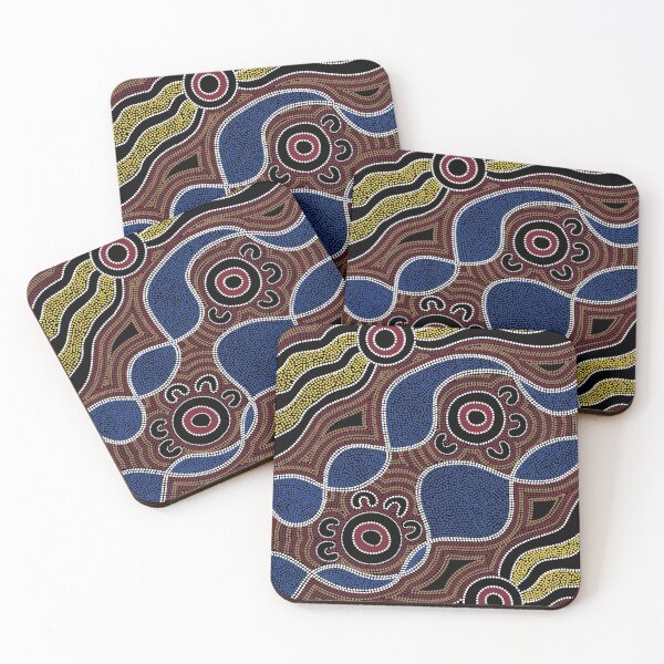 Item preview, Authentic Aboriginal Art - Dots designed and sold by HogarthArts.