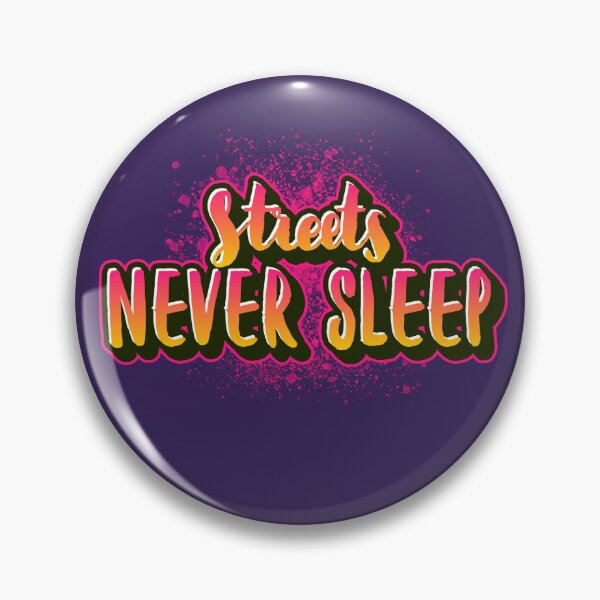 Item preview, Streets never sleep bear street. designed and sold by "Vibe & Style Merch".
