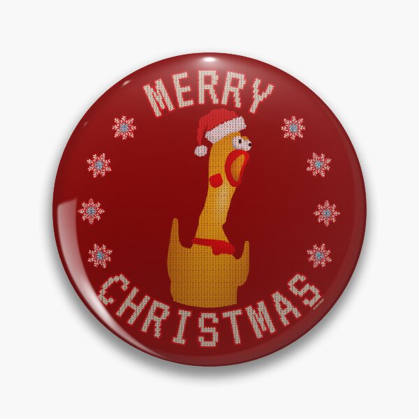 Item preview, Merry Christmas – Rubber Chicken - Ugly Sweater Style designed and sold by LicencaPoetica.