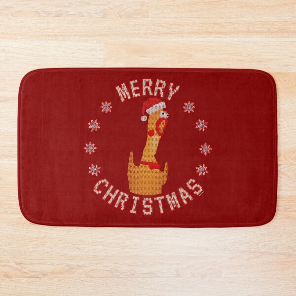 Item preview, Merry Christmas – Rubber Chicken - Ugly Sweater Style designed and sold by LicencaPoetica.