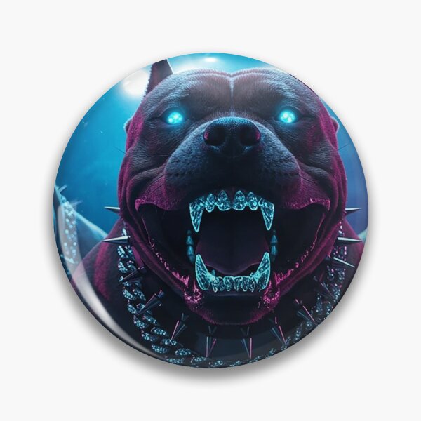 Item preview, Shadow-Dog in Dark Realm – Gothic Fantasy Dog Illustration designed and sold by Articooler.