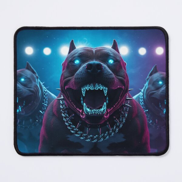 Item preview, Shadow-Dog in Dark Realm – Gothic Fantasy Dog Illustration designed and sold by Articooler.