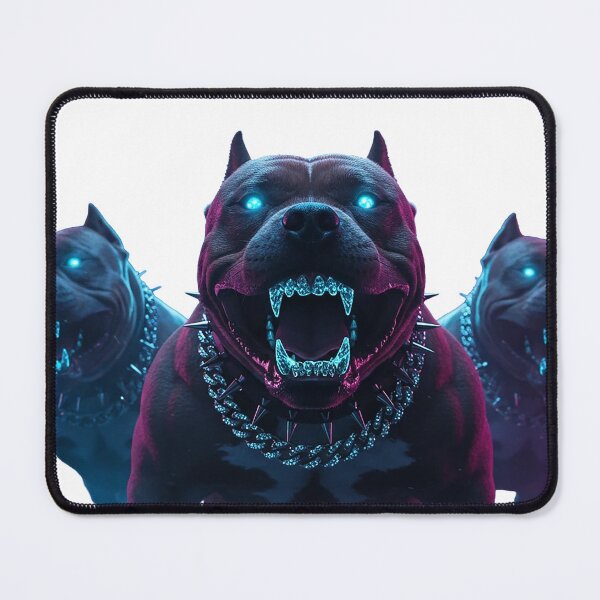 Item preview, Shadow-Dogs in Dark Realm – Gothic Fantasy Dogs Illustration designed and sold by Articooler.