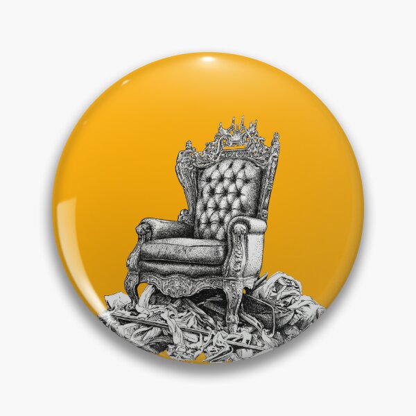 Item preview, Throne on a Pile of Garbage designed and sold by Naux | Design & Illustration.