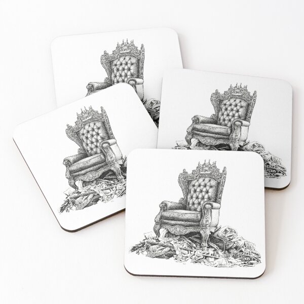 Item preview, Throne on a Pile of Garbage designed and sold by Naux | Design & Illustration.