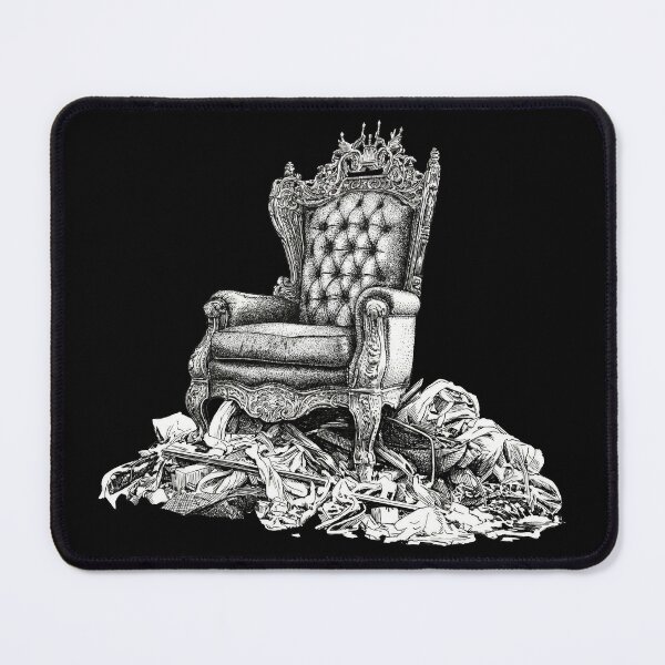 Item preview, Throne on a Pile of Garbage designed and sold by Naux | Design & Illustration.