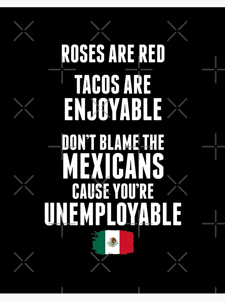 Funny Christmas Gift, Roses Are Red Tacos Are Delicious I Use