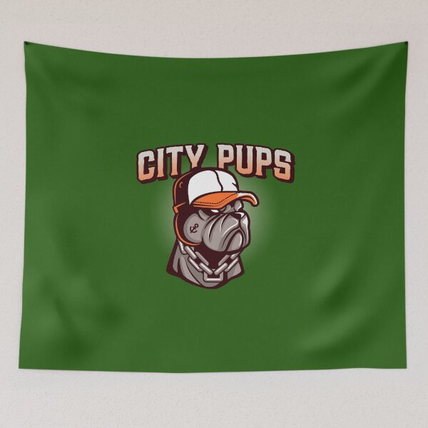 Item preview, City Pups bear street. designed and sold by "Vibe & Style Merch".