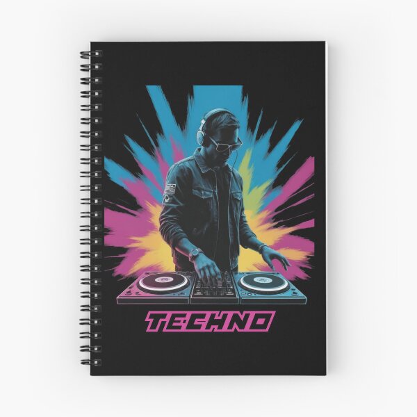 Item preview, Techno Festival of Electronic Music Vibrant Colors designed and sold by 140bpmmusic.