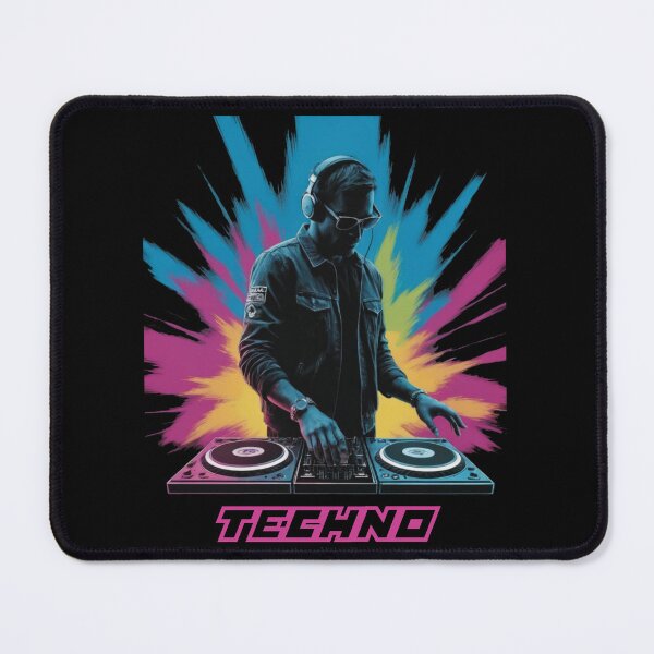 Item preview, Techno Festival of Electronic Music Vibrant Colors designed and sold by 140bpmmusic.