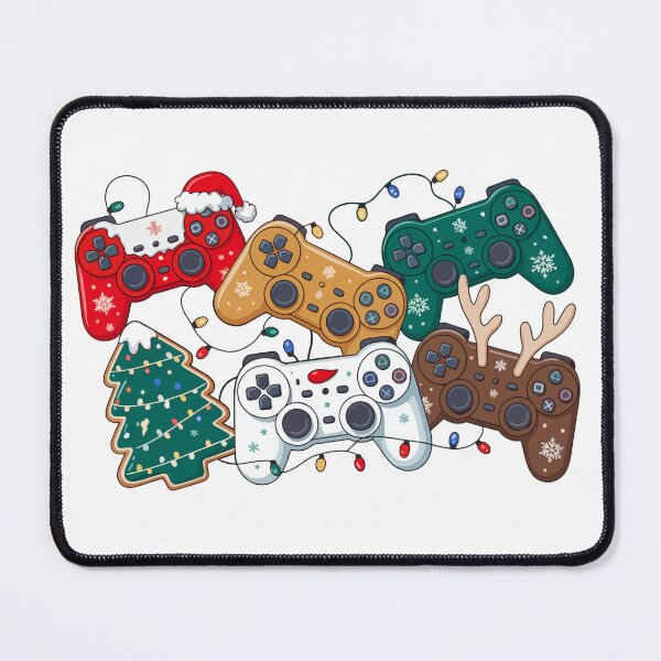 Item preview, Gamer Christmas Cookie Controllers – Festive Holiday Gaming Graphic designed and sold by JoeZigns81.
