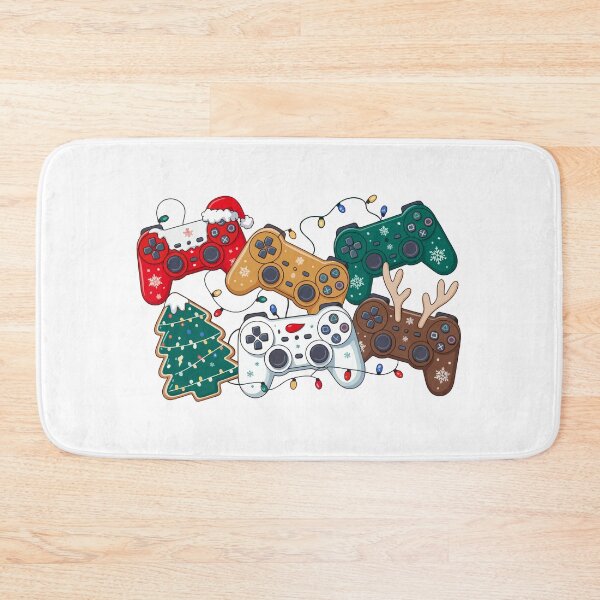 Item preview, Gamer Christmas Cookie Controllers – Festive Holiday Gaming Graphic designed and sold by JoeZigns81.