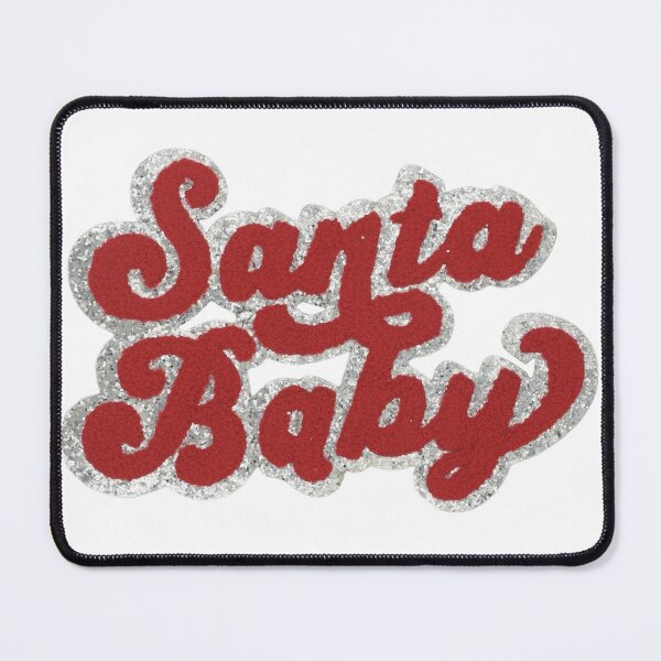 Item preview, Glitter Script Santa Baby Text designed and sold by Adronia.
