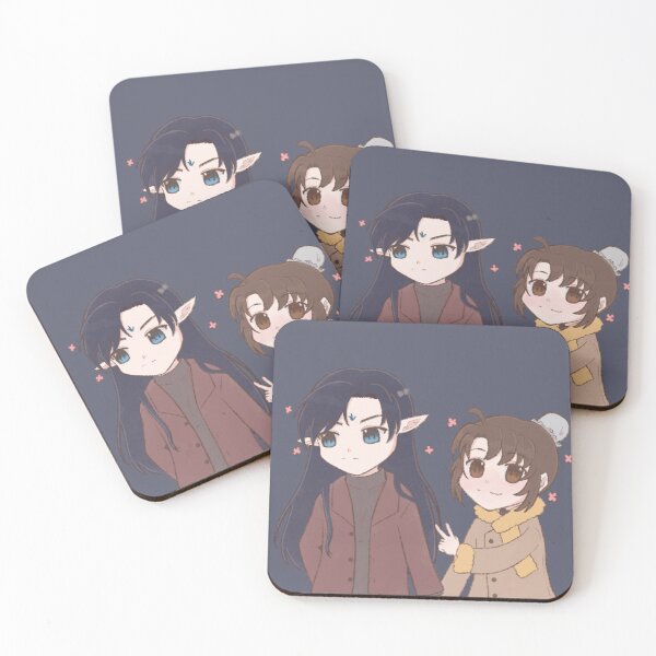 Item preview, Moshang Chibi Christmas Art | SVSS Danmei Fandom Design designed and sold by ISLevis.