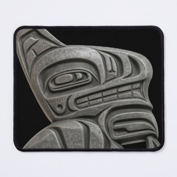 Item preview, Stone Steel Wolf – Carved Metal Style Design designed and sold by Tiffany's Designs.