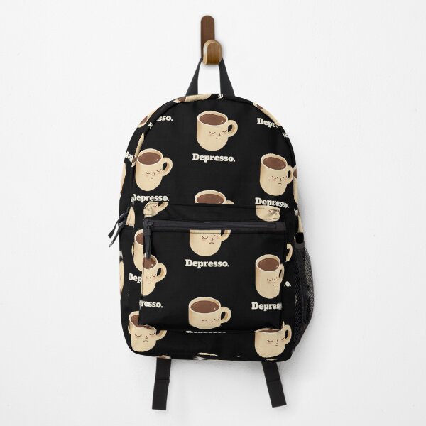 Item preview, Depresso Funny Coffee Pun - Cute Sad Espresso Mug Design for Caffeine Lover designed and sold by CaffeineDose.