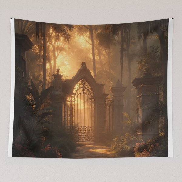 Item preview, Gates of the Verdant Dawn designed and sold by oanaunciuleanu.